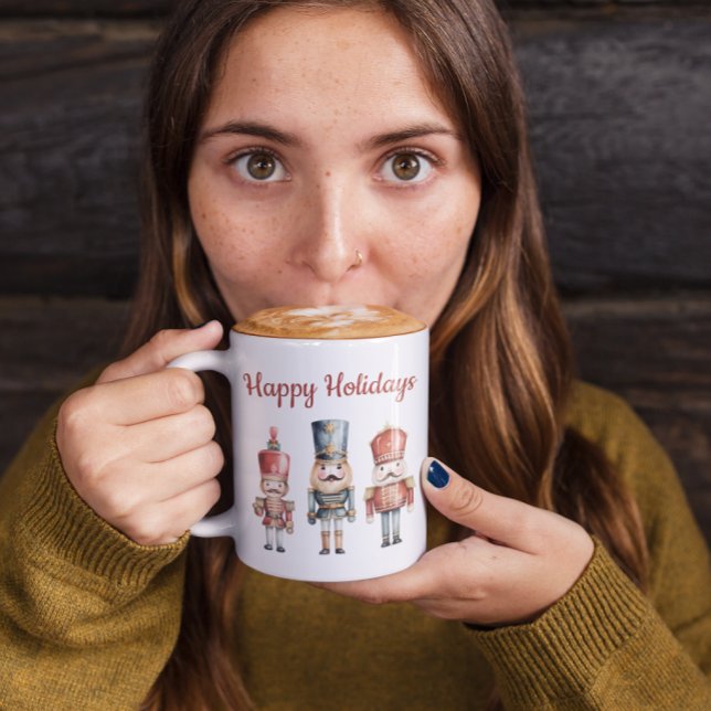 Mug Nutcracker simple personnalisé Noël (Créateur téléchargé)
