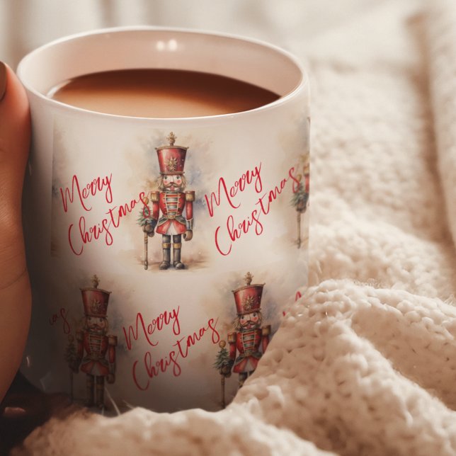 Mug Nutcracker vintage & Joyeux Noël (Créateur téléchargé)