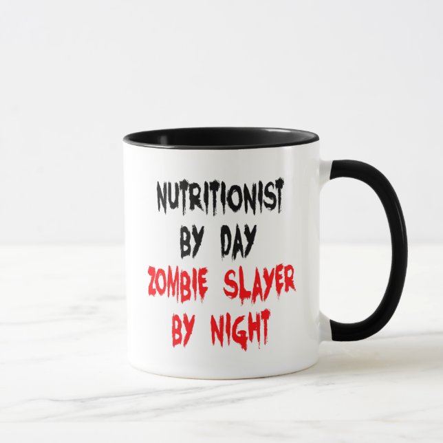 Mug Nutritionniste Zombie Slayer (Droite)