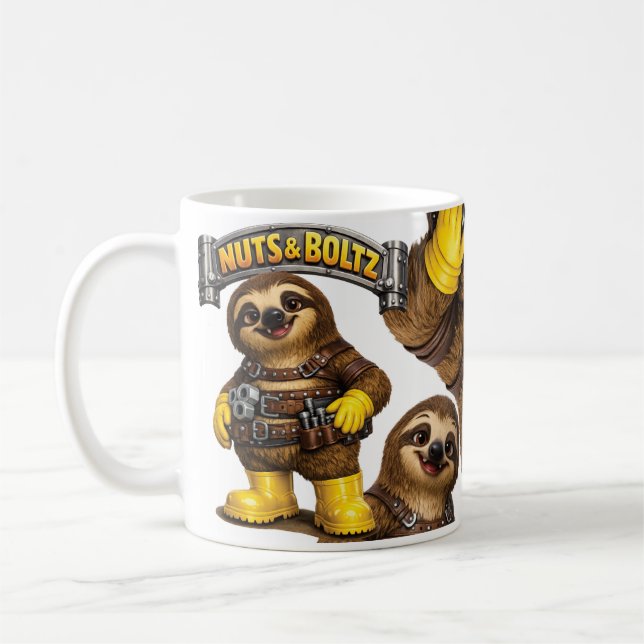 Mug Nuts & Boltz Sloth (Gauche)