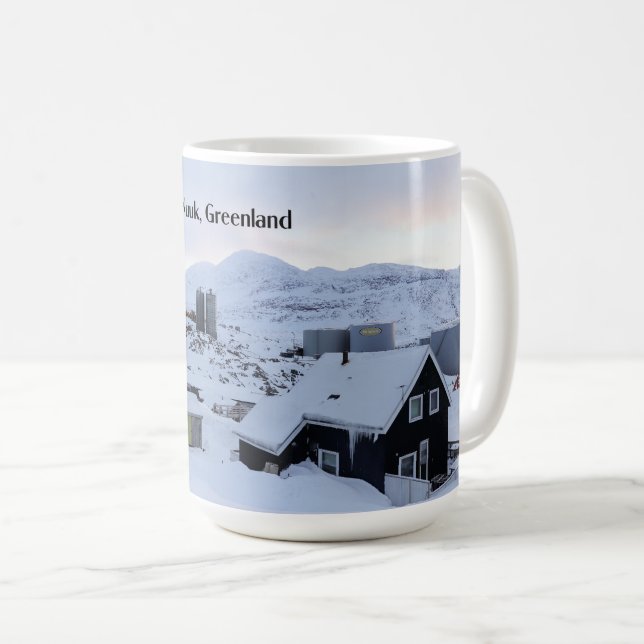 Mug Nuuk, Greenland landscape photograph (Devant droit)