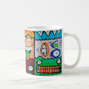 Mug NY Graffiti Street Art - Mignons monstres soyeux
