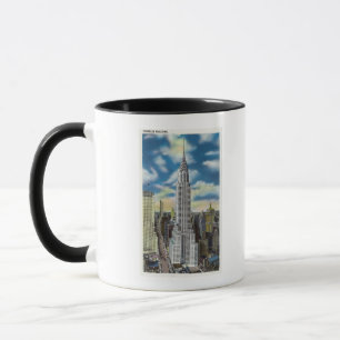 Mug NYC, nouvelle vue de YorkExterior de Chrysler