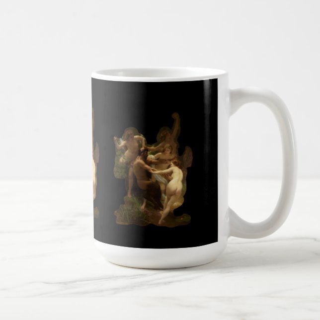 Mug Nymphes et Satyr par William-Adolphe Bouguereau (Droite)