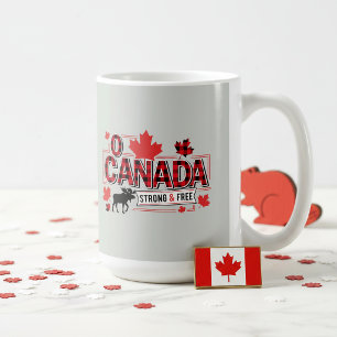 Mug Ô Canada Fort & Libre ID1314