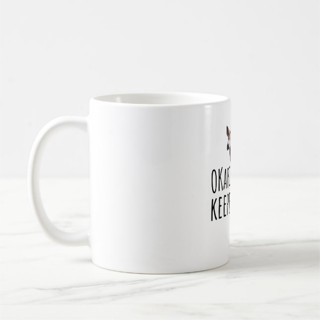 Mug O est pour Okapi Keeper (Gauche)