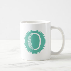 Mug O Monogramme floral initial