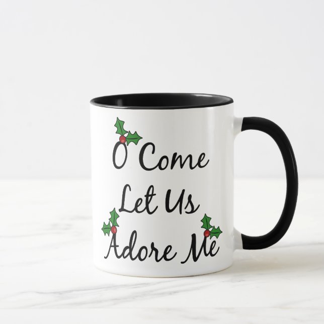 Mug O viennent nous a laissés m'adorer (Droite)