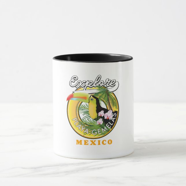 Mug Oaxaca Mexique logo Voyage T-Shirt (Centre)