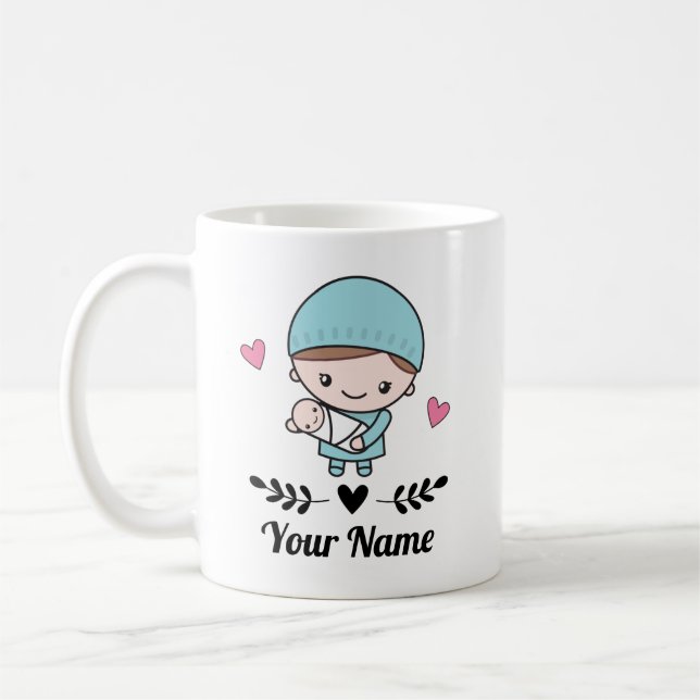Mug OB-GYN Obstétricien Doula (Gauche)