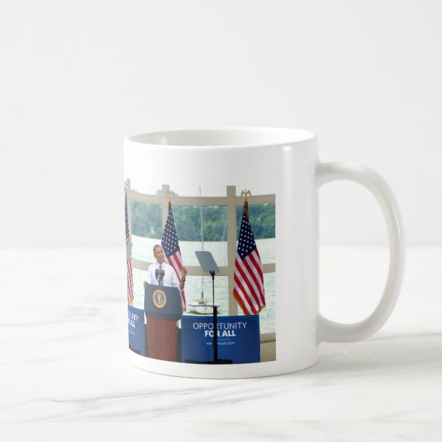 Mug Obama au lac Harriet (Droite)