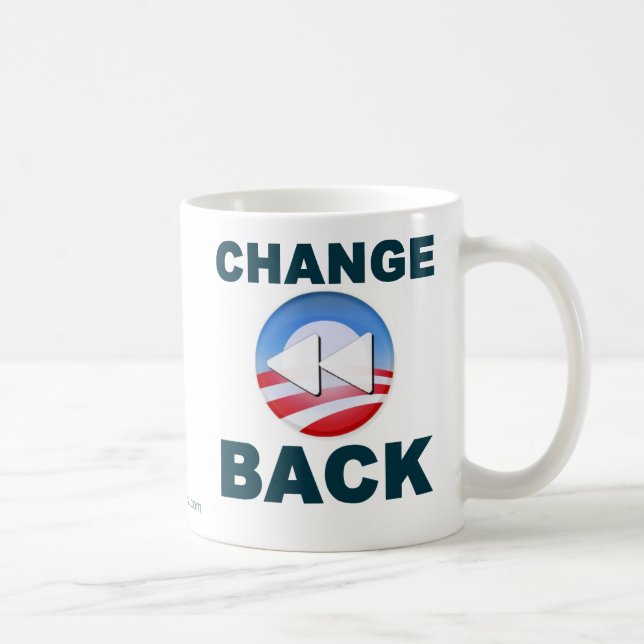 Mug Obama :  Changement de retour (Droite)