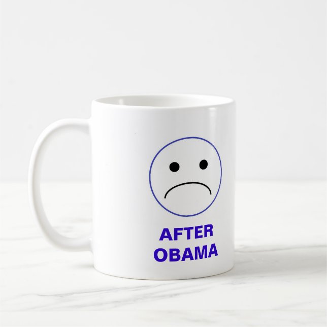 Mug Obama - pendant et après la bataille (Gauche)