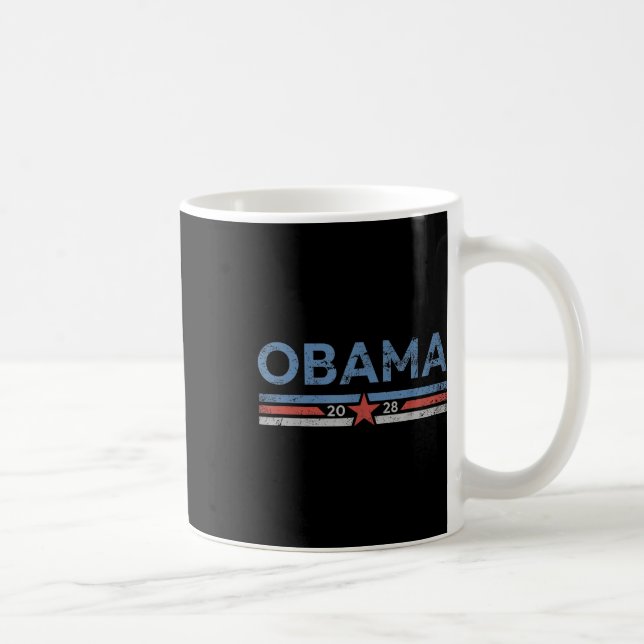 Mug Obama Président Vintage 2028 Obama 3 (Droite)