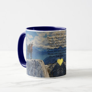 Mug Oberhalsi Pack Chèvre dans les montagnes de l'Idah