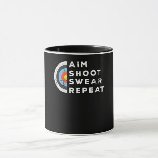 Mug Objectif Tir Sweat Répéter Costume d'arc Archer Ca