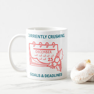 Mug Objectifs Motivants de Concassage Délais