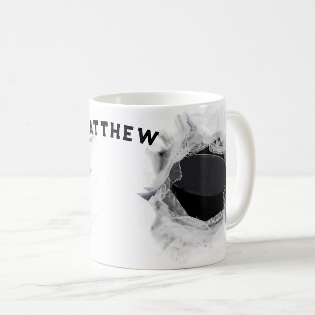 Mug Objet de collection personnalisé de hockey (Devant droit)