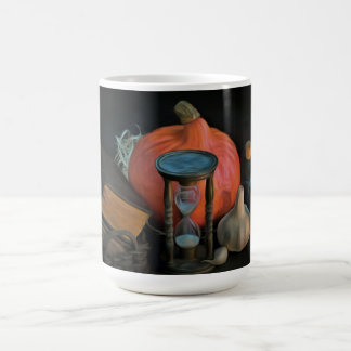 Mug Objets de sorcellerie sur une table dans une pièce