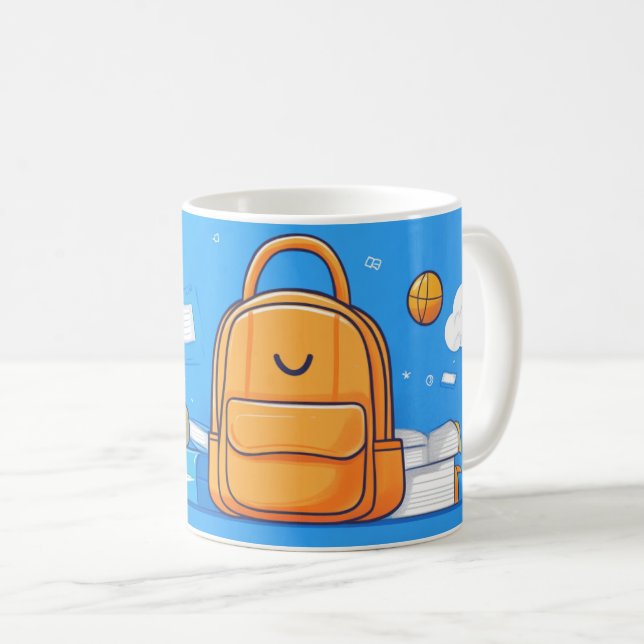 Mug Objets ménagers pour enfants ou objets du quotidie (Devant droit)