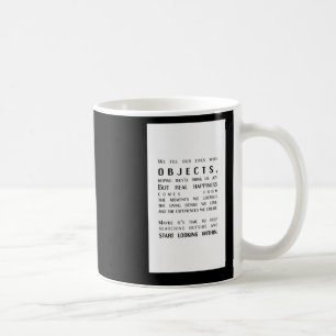 Mug Objets Vs. Intérieur Joignez Un Changement En Pers