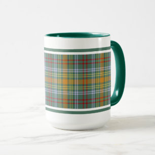 Mug O'Brien Tartan Motif irlandais coloré