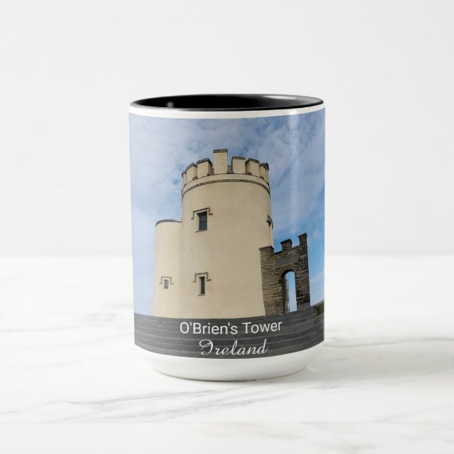 Mug O'Brien's Tower Ireland Souvenir Coffee Cup (Centre)