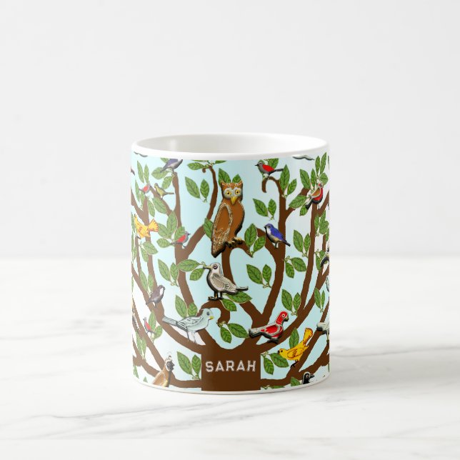 Mug Observateur d'oiseaux (Centre)