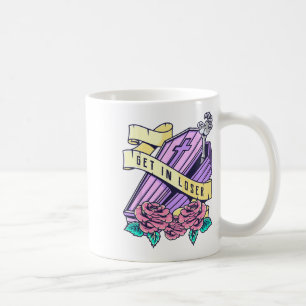Mug Obtenez Dans Loser Coffin Pastel Goth Kawaii Hallo