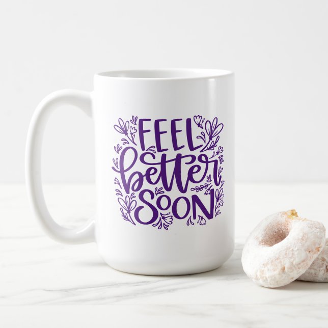 Mug Obtenez de bonnes boules cadeaux (Avec donut)