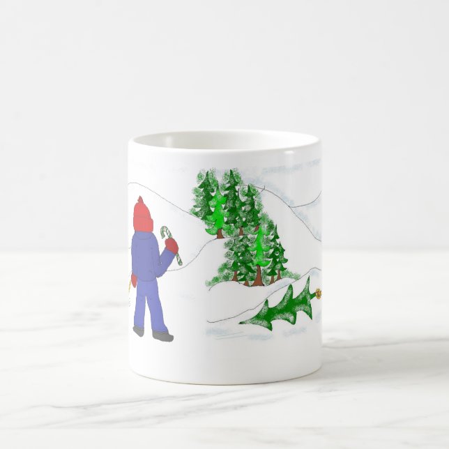 Mug Obtenir le sapin de Noël (Centre)
