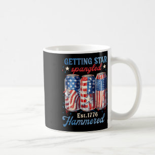 Mug Obtenir l'étoile tourbée martelée drôle Amérique