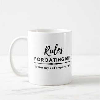 Mug Obtenir Mon Chat Date d'approbation Nuit Drôle Règ