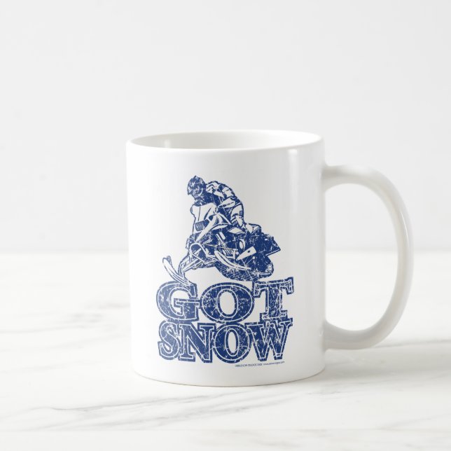 Mug Obtenir-Neige-Affliger-Bleu (Droite)