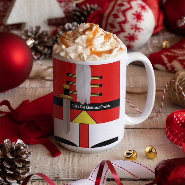 Mug Obtenons Noël Cracking Nutcracker (Créateur téléchargé)