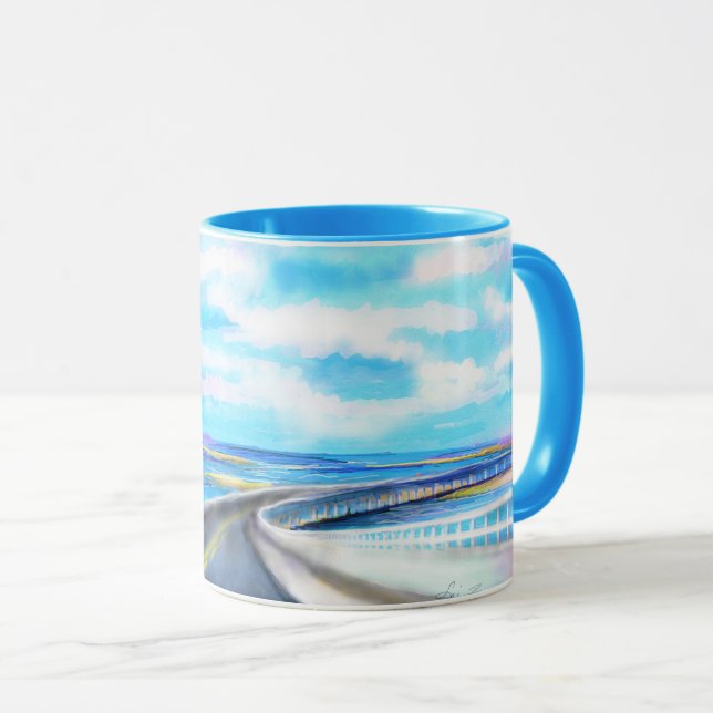 Mug OBX Hwy 12 (Devant droit)