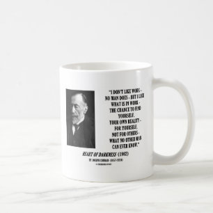 Mug Occasion de travail de Joseph Conrad votre propre
