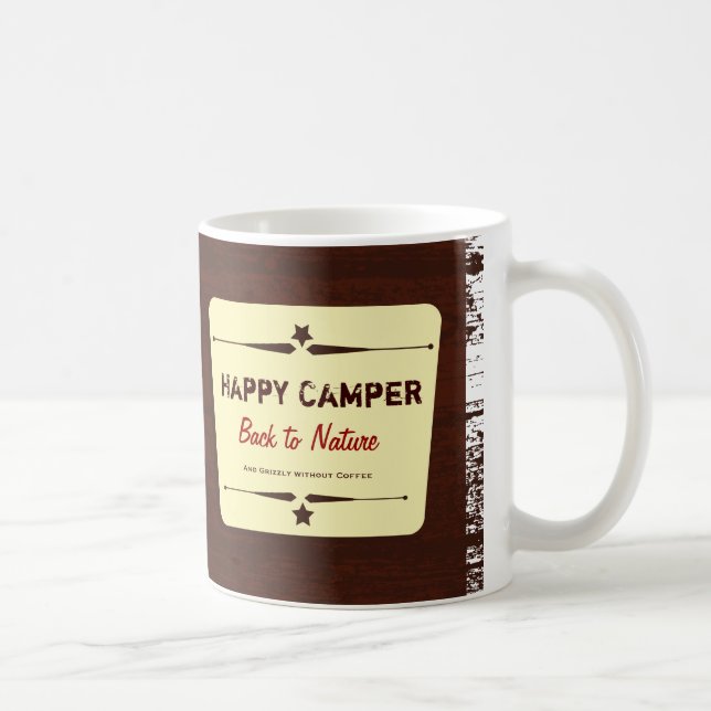 Mug Occidental rustique campant (Droite)