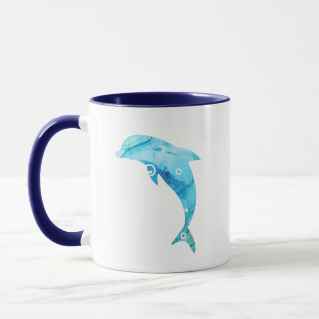 Mug Ocean Art - Dauphin 2 (Gauche)