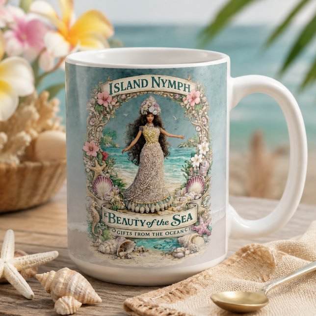 Mug Océan Spirituel Tropical Fantastique (Créateur téléchargé)