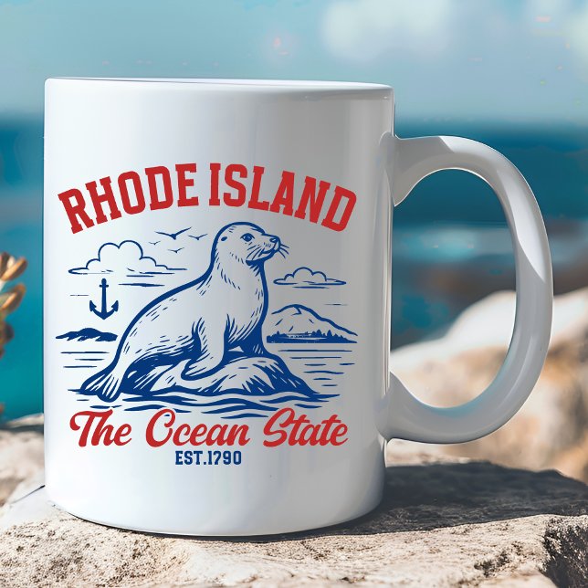 Mug Ocean State Pride – Rhode Island  (Créateur téléchargé)