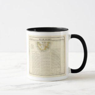 Mug Océanie de Tasmanie no 58