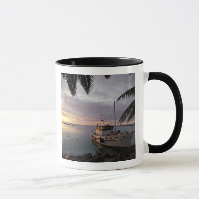 Mug Océanie, Polynésie, Îles Cook, Aitutaki, (Droite)