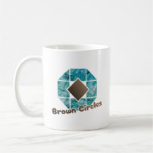 Octogone Abstrait avec Carré Brown et Ci opposé