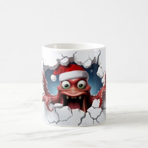 Mug Octopus 3D de Noël