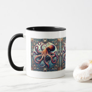 Mug Octopus Art Déco