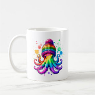 Mug Octopus Portant Une Bénigne