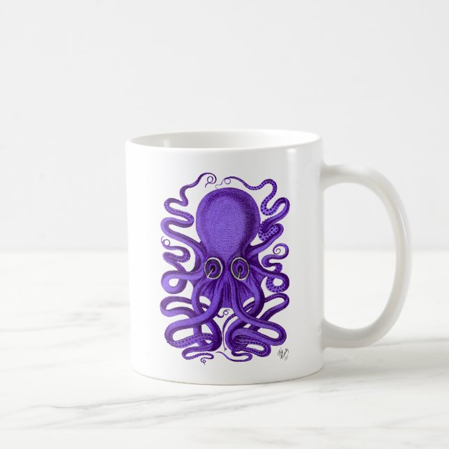 Mug Octopus pourpre (Droite)