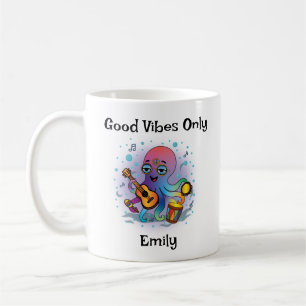 Mug Octopus Super personnalisé - Hippie rétro