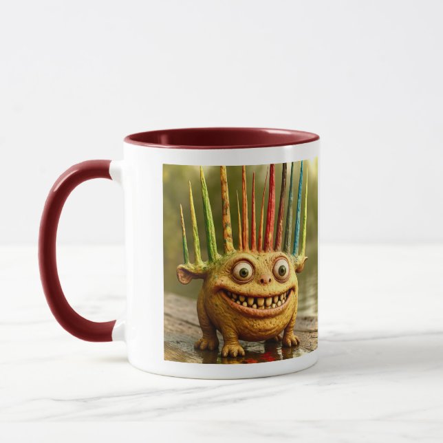 Mug Odd Friends - Poster Monster de Spikes Arc-en-ciel (Gauche)